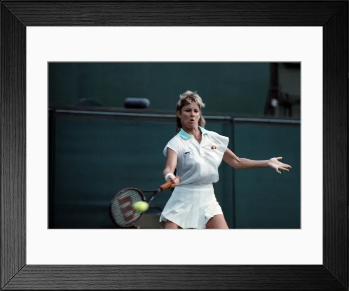 Framed Print : Wimbledon Tennis. (Chris Evert). June 1988 88-3341-055 Framed Print : Wimbledon Tennis. (Chris Evert). June 1988 88-3341-055