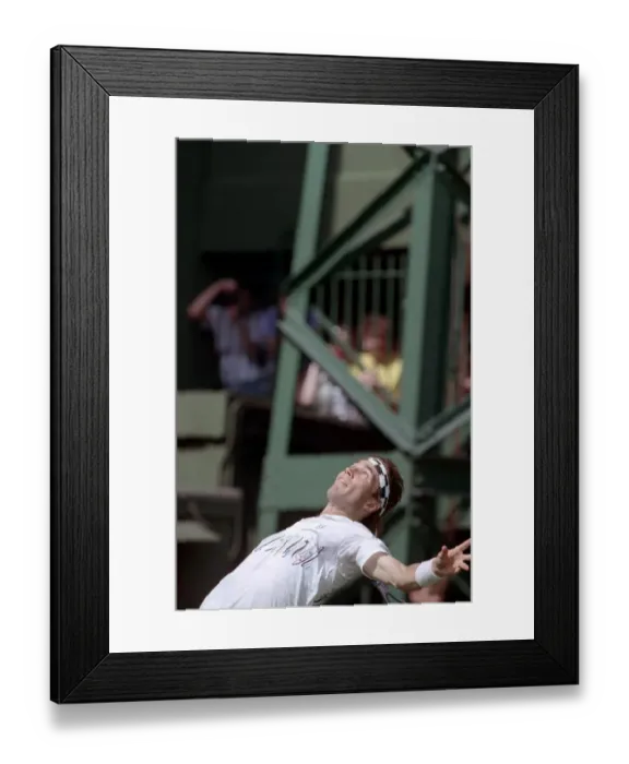 Framed Print : Wimbledon Tennis. (Pat Cash). June 1988 88-3341 Framed Print : Wimbledon Tennis. (Pat Cash). June 1988 88-3341