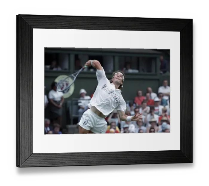 Framed Print : Wimbledon. Pat Cash. June 1988 88-3291-029 Framed Print : Wimbledon. Pat Cash. June 1988 88-3291-029