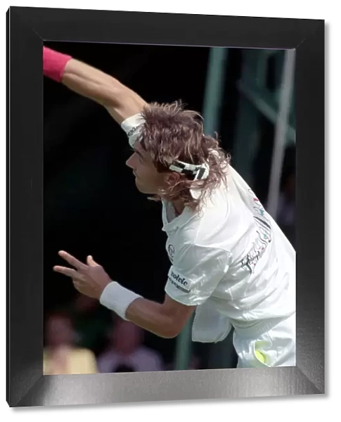 Wimbledon Tennis. (Pat Cash). June 1988 88-3341-013