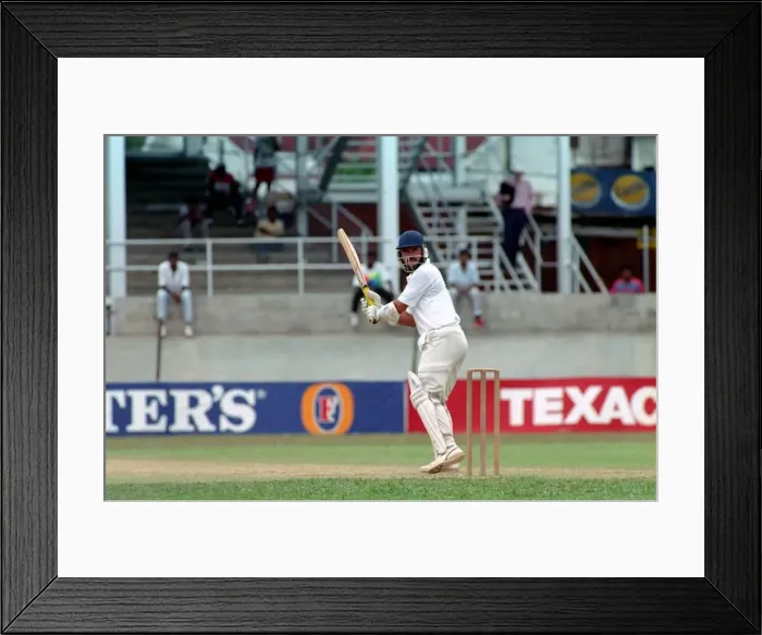 Framed Print : Cricket. Test Match in Trinidad. West Indies v. England