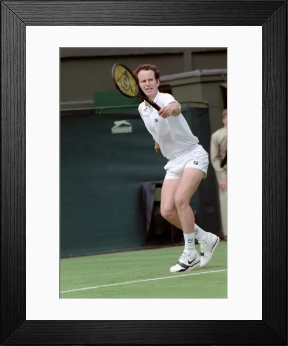 Framed Print : Wimbledon. (J. McEnroe). June 1988 88-3317-005