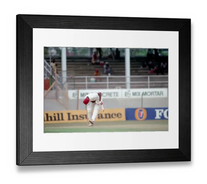 Framed Print : Cricket. Test Match in Trinidad. West Indies v. England