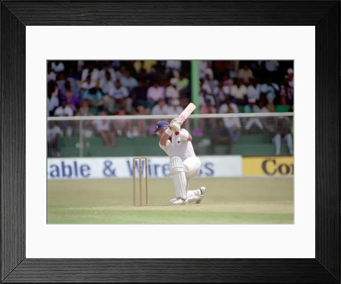 Framed Print : West Indies Cricket. West Indies v. England 5th Test. April 1990 90-2278-024
