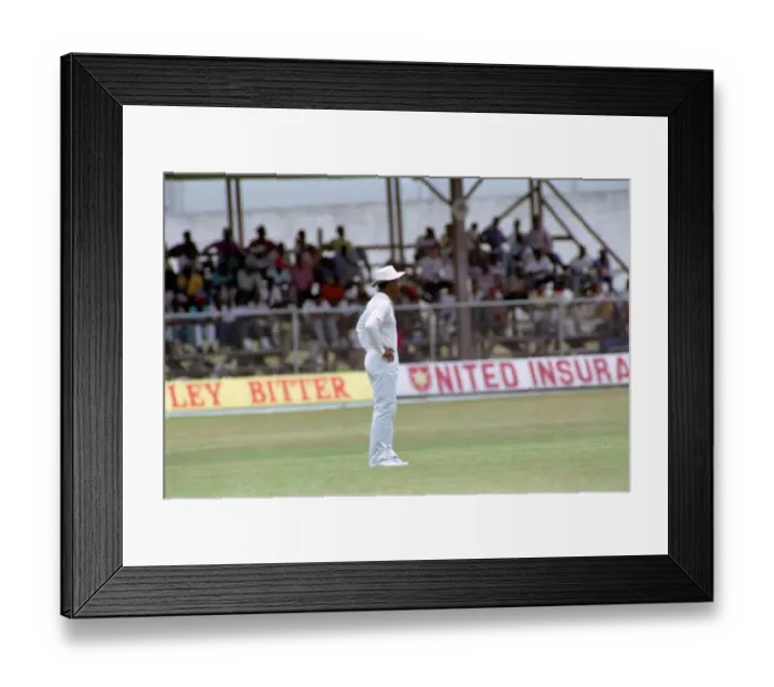 Framed Print : West Indies Cricket. West Indies v. England 5th Test. April 1990 90-2278-057 Framed Print : West Indies Cricket. West Indies v. England 5th Test. April 1990 90-2278-057