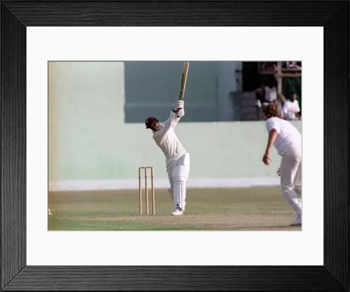 Framed Print : Spt. Cricket. West Indies v. England. April 1990 90-2282-012 Antigua commencing Framed Print : Spt. Cricket. West Indies v. England. April 1990 90-2282-012 Antigua commencing