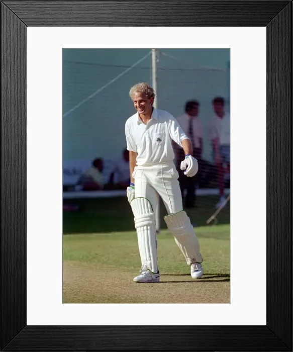Framed Print : Spt. Cricket. West Indies v. England. April 1990 90-2282-005 Antigua commencing Framed Print : Spt. Cricket. West Indies v. England. April 1990 90-2282-005 Antigua commencing