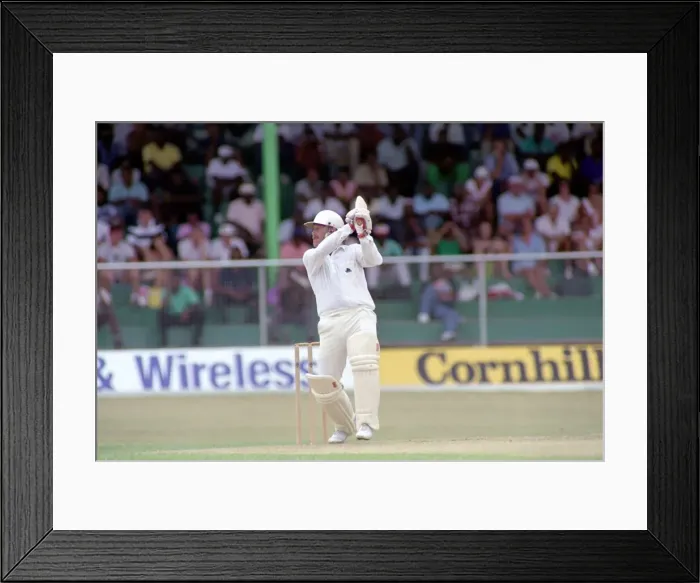 Framed Print : West Indies Cricket. West Indies v. England 5th Test. April 1990 90-2278-088 Framed Print : West Indies Cricket. West Indies v. England 5th Test. April 1990 90-2278-088