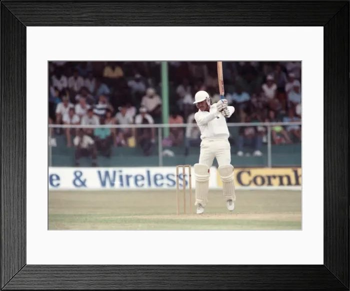 Framed Print : West Indies Cricket. West Indies v. England 5th Test. April 1990 90-2278-127 Framed Print : West Indies Cricket. West Indies v. England 5th Test. April 1990 90-2278-127