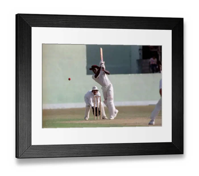 Framed Print : Spt. Cricket. West Indies v. England. April 1990 90-2282-028 Antigua commencing Framed Print : Spt. Cricket. West Indies v. England. April 1990 90-2282-028 Antigua commencing