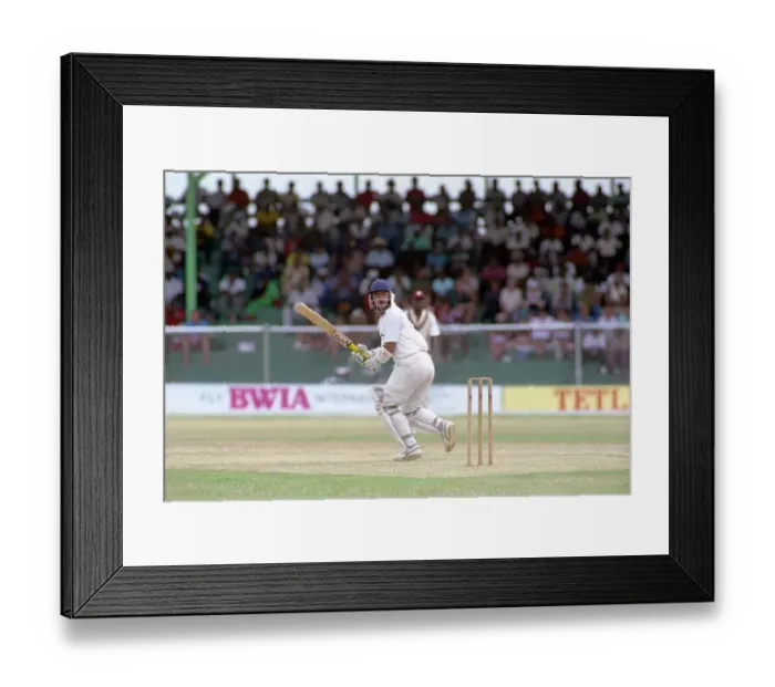 Framed Print : West Indies Cricket. West Indies v. England 5th Test. April 1990 90-2278-041 Framed Print : West Indies Cricket. West Indies v. England 5th Test. April 1990 90-2278-041