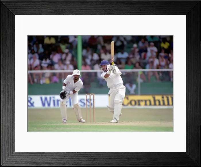 Framed Print : West Indies Cricket. West Indies v. England 5th Test. April 1990 90-2278-064 Framed Print : West Indies Cricket. West Indies v. England 5th Test. April 1990 90-2278-064