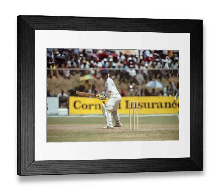Framed Print : Cricket-3rd One Day International. West Indies v. England