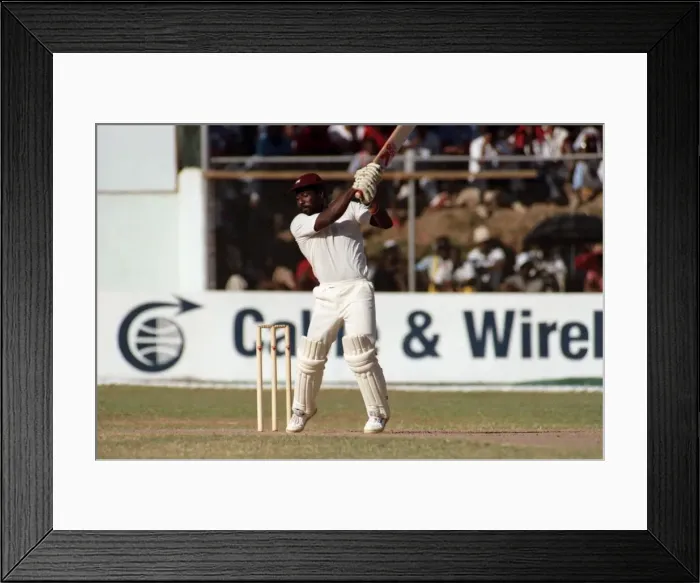 Framed Print : Cricket-3rd One Day International. West Indies v. England Framed Print : Cricket-3rd One Day International. West Indies v. England