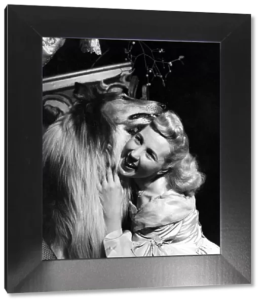 Maureen Bergin seen here in 'Sleeping Beauty'at Bristol with a Collie dog