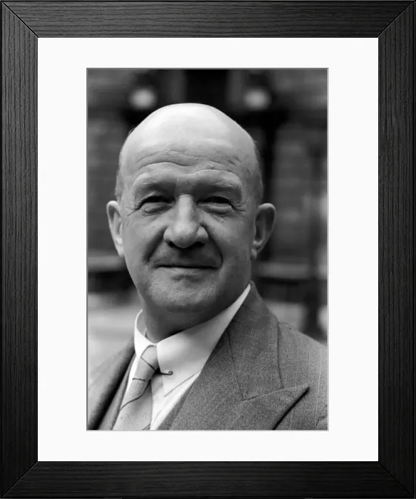 Framed Print : Ebby Edwards. July 1946 O3562 Ebenezer Edwards, known as Ebby Edwards Framed Print : Ebby Edwards. July 1946 O3562 Ebenezer Edwards, known as Ebby Edwards
