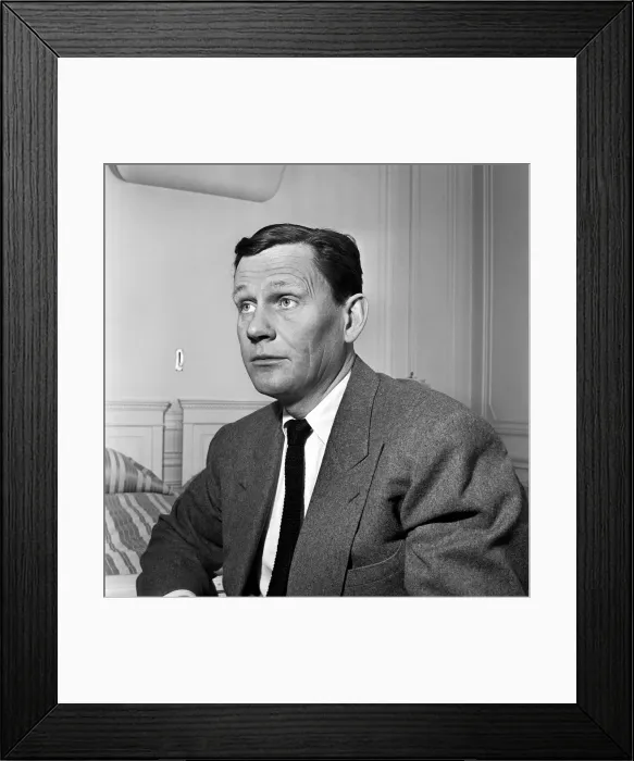 Framed Print : Wendell Corey - U. S. films star. December 1952 C6386-001