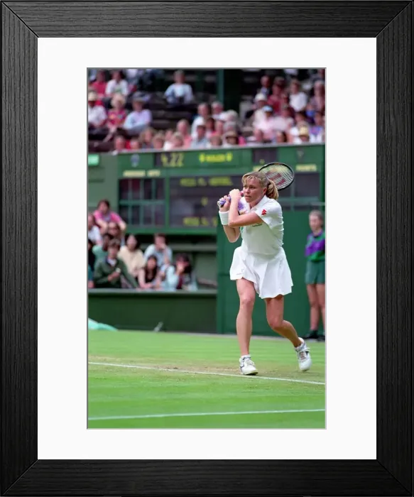 Framed Print : All England Lawn Tennis Championships at Wimbledon Ladies Singles Second Round Framed Print : All England Lawn Tennis Championships at Wimbledon Ladies Singles Second Round