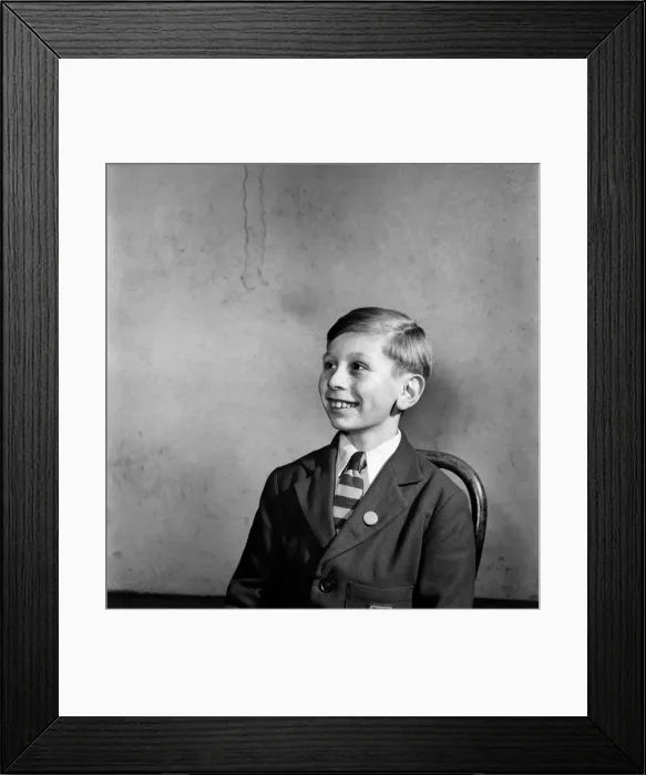 Framed Print : Table Tennis - Mike Chambers. December 1952 C6397