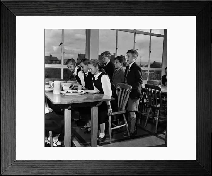 Framed Print : Glantaf Secondary Modern School, Llandaff North, Cardiff. October 1952 C4990