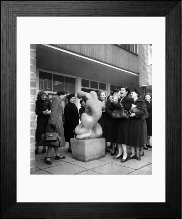 Framed Print : No'- Modern sculpture at St. Leonards St. Poplar, New Modern L. C. C Framed Print : No'- Modern sculpture at St. Leonards St. Poplar, New Modern L. C. C