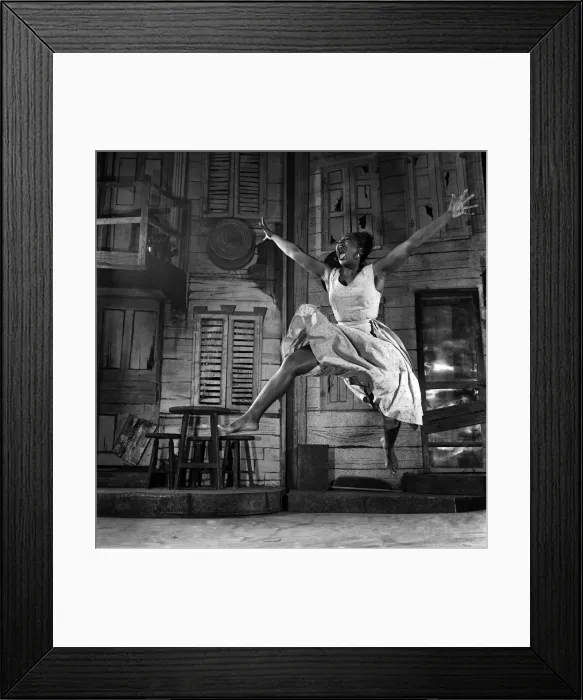 Framed Print : Porgy & Bess'Elizabeth Foster. October 1952 C5038-001 Framed Print : Porgy & Bess'Elizabeth Foster. October 1952 C5038-001
