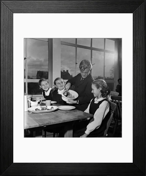 Framed Print : Glantaf Secondary Modern School, Llandaff North, Cardiff. October 1952 C4990-002