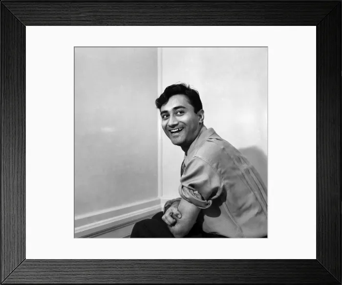 Framed Print : Dev Anand - Indian Film Star. October 1952 C4865 Framed Print : Dev Anand - Indian Film Star. October 1952 C4865