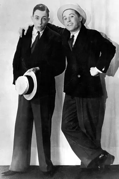 Eric Morecambe and Ernie Wise c. 1939, aged 14