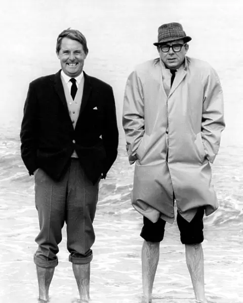 Eric Morecambe and Ernie Wise in 1965 25  /  01  /  1965 January 1965
