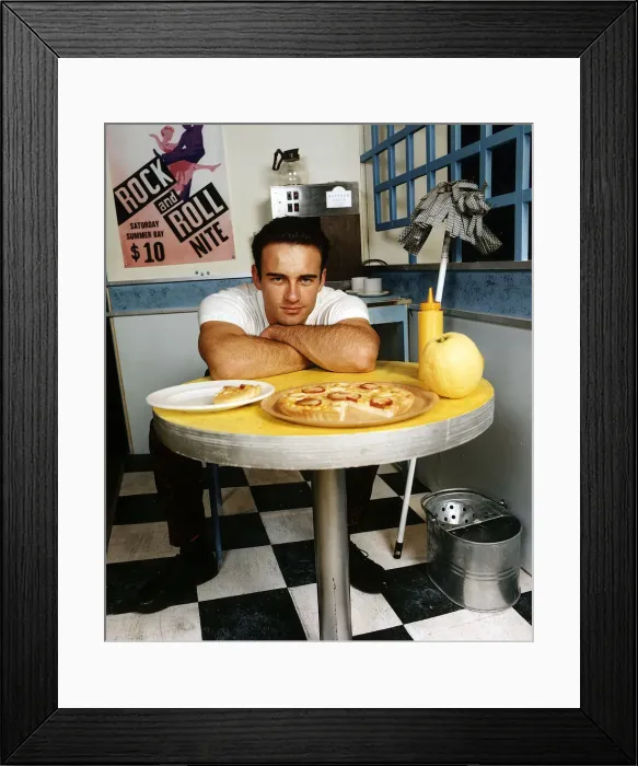 Framed Print : Julian McMahon, Australian actor