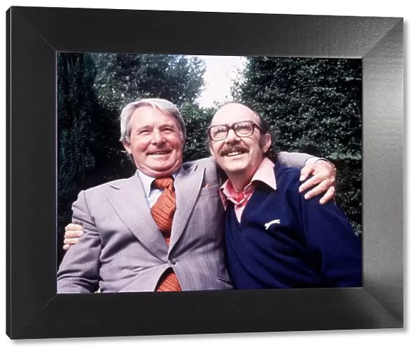 Eric Morecambe Comedian with partner Ernie Wise