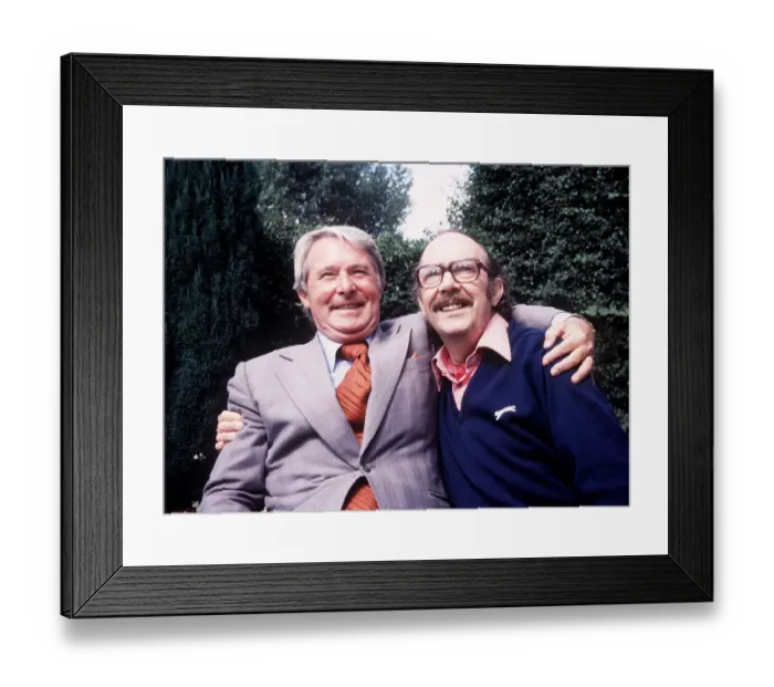 Framed Print : Eric Morecambe Comedian with partner Ernie Wise Framed Print : Eric Morecambe Comedian with partner Ernie Wise