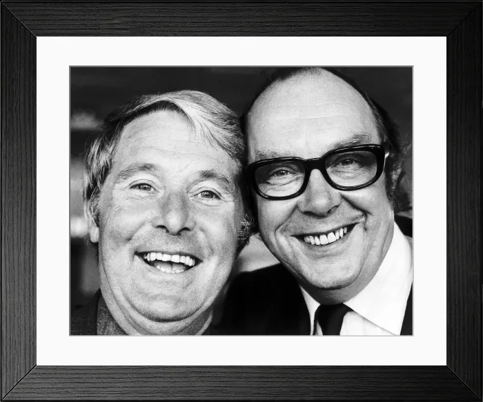 Framed Print : Morecambe & Wise comedy duo