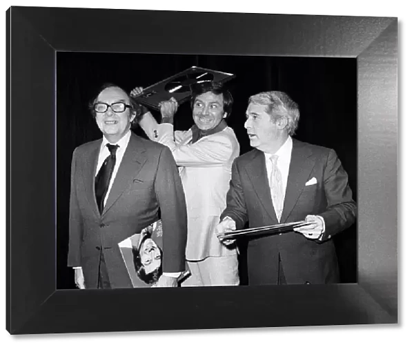 Morecambe and Wise with Des O Connor. Morecambe and Wise present Des O