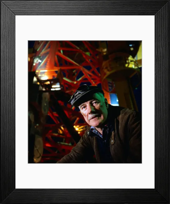 Framed Print : Fulton MacKay Scottish actor May 1981 Framed Print : Fulton MacKay Scottish actor May 1981