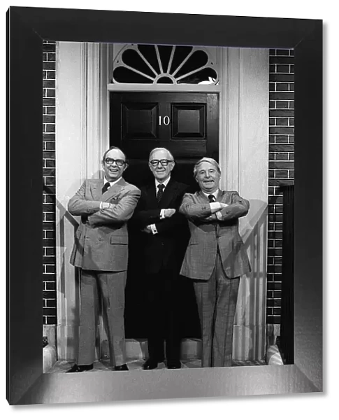 Sir Alec Guinness with Eric Morecambe and Ernie Wise appearing in the Morecambe