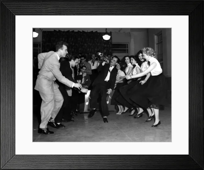 Framed Print : Dancing - Modern The Kangeroo 06 / 05 / 1954 Framed Print : Dancing - Modern The Kangeroo 06 / 05 / 1954