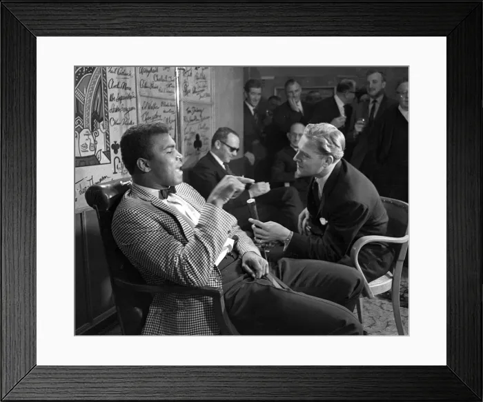 Framed Print : Cassius Clay, May 1963 In town for the heavyweight title fight with Henry Framed Print : Cassius Clay, May 1963 In town for the heavyweight title fight with Henry
