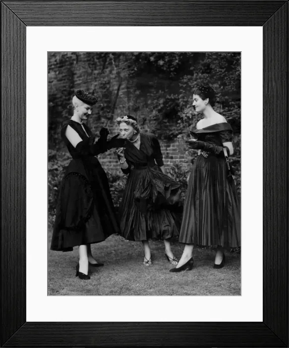 Framed Print : Forty eight American women in the fashion business, all members of the Philadelphia