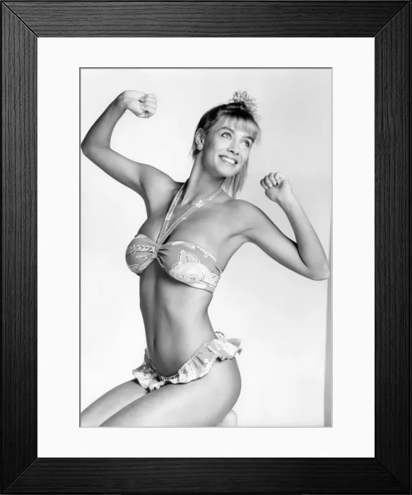 Framed Print : Clothing - Beach. May 1987 P019724 Framed Print : Clothing - Beach. May 1987 P019724