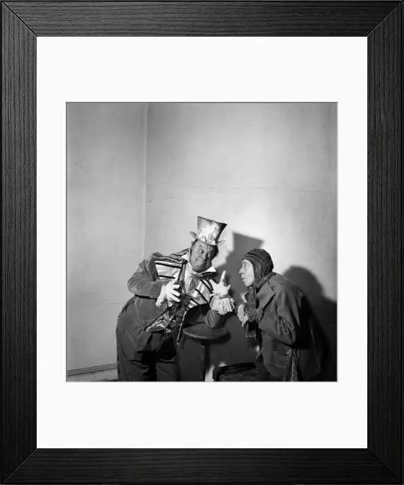 Framed Print : Scene from the play Wind In The Willows'. Come on Mole we are going to