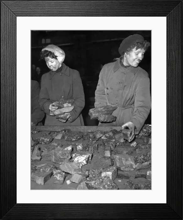 Framed Print : A popular figure at the Haigh pit, Whitehaven, Cumberland Framed Print : A popular figure at the Haigh pit, Whitehaven, Cumberland