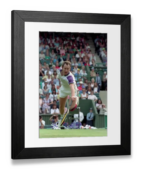 Framed Print : All England Lawn Tennis Championships at Wimbledon Mens Singles Second Round match Framed Print : All England Lawn Tennis Championships at Wimbledon Mens Singles Second Round match