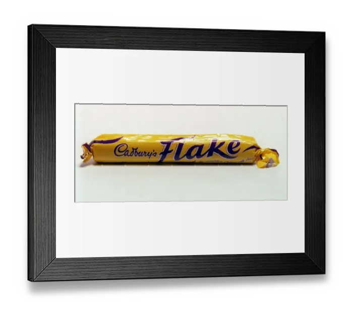 Framed Print : Cadburys Flake Chocolate