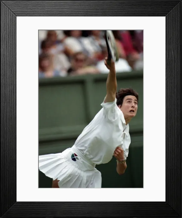 Framed Print : All England Lawn Tennis Championships at Wimbledon Ladies Singles Second Round Framed Print : All England Lawn Tennis Championships at Wimbledon Ladies Singles Second Round