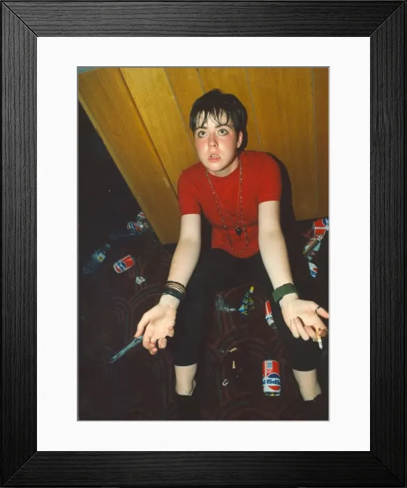Framed Print : Clubbers get hot and sweaty enjoying a rave