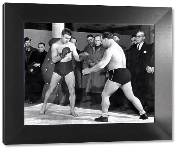 Wrestler Bert Assirati heavyweight champion of Great Britain. February 1947 P016868