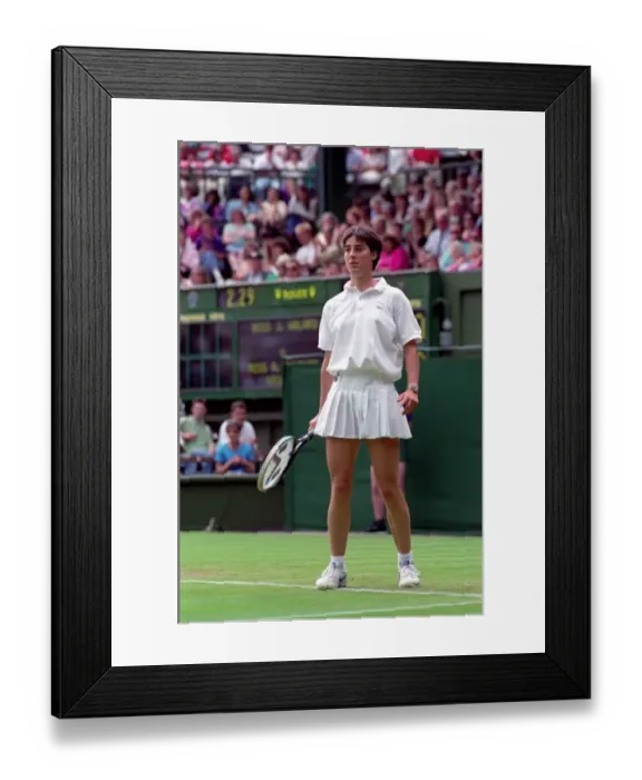 Framed Print : All England Lawn Tennis Championships at Wimbledon Ladies Singles Second Round Framed Print : All England Lawn Tennis Championships at Wimbledon Ladies Singles Second Round