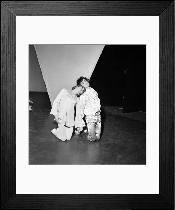Framed Print : Dancing from the 19th to 29th November at the Sadlers Wells Theatre